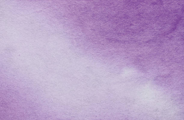 Abstract purple watercolor on paper texture can use as background or wallpaper