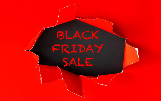 istock Creative promotion composition for Black friday background. Flat lay, top view, overhead, mockup, template. Minimal abstract background. Online shopping, sale, promo 2173824252