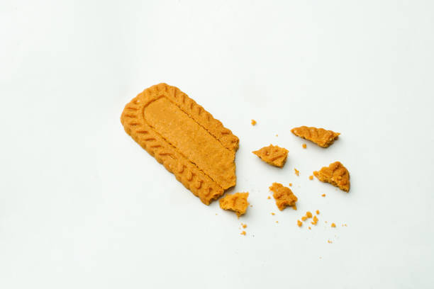 istock Biscuits, Lotus Biscuit, Lotus Cookies, Biscuits on white background 2173846101