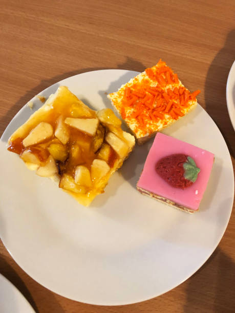 istock Sweet cakes and pastries on a buffet plate. 2173852650