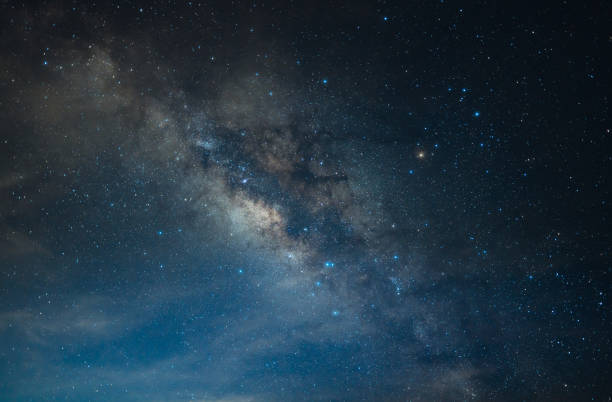 istock Milky way galaxy with stars and space dust in the universe 2173865878