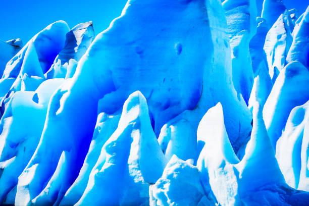 Grey Glacier, Chile - blue icebergs and icebergs