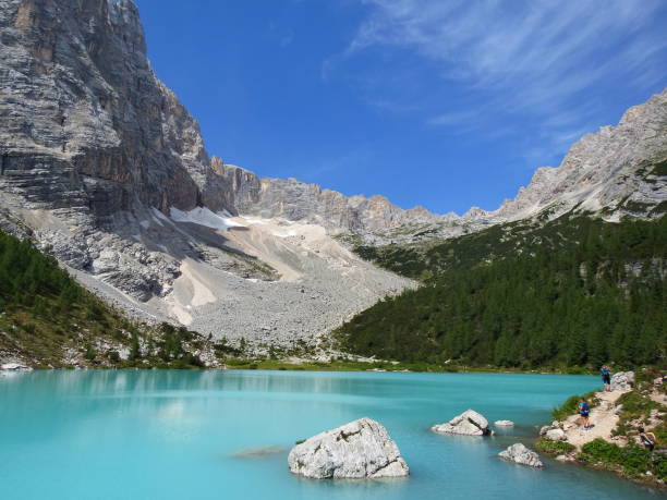 istock Sorapis Mountain Group, the Lago di Sorapis 2173893631