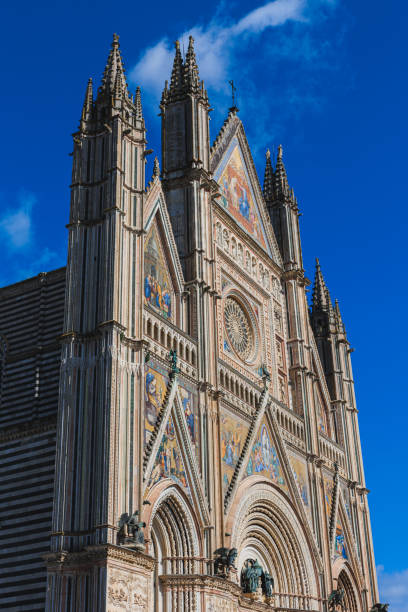 istock The majestic Duomo di Orvieto under a deep blue cloudy sky 2173894057