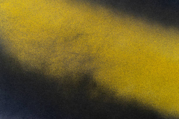 istock Yellow and black spray painted background 2173895721