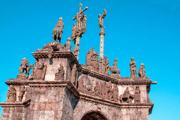istock Calvary in the Pleyben parish enclosure 2173896813
