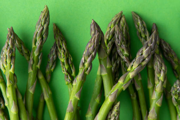 istock Bunch of green asparagus 2173897412