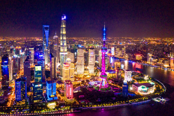 istock Shanghai-Aerial City Scenery 2173899754