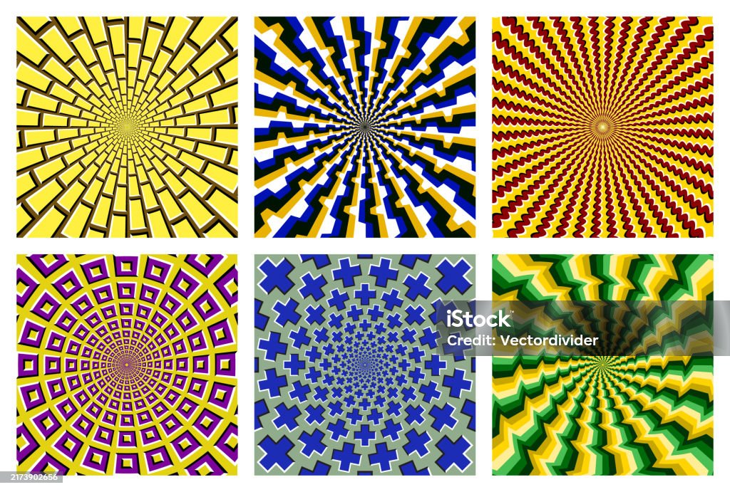 Different Circular Pattern Vector Set Of Different Colorful Circular Patterns Eyecatching ...