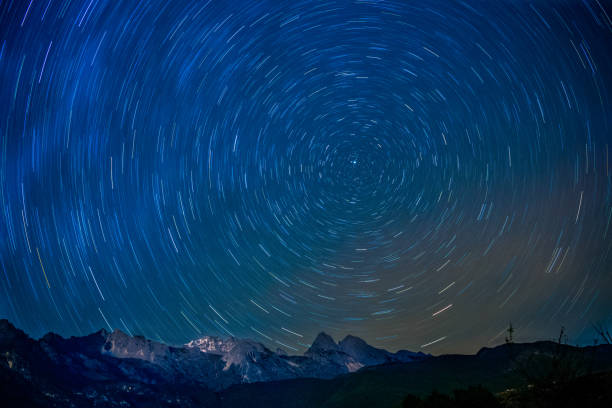 istock Northwest China - Milky Way and Starry Sky 2173904443