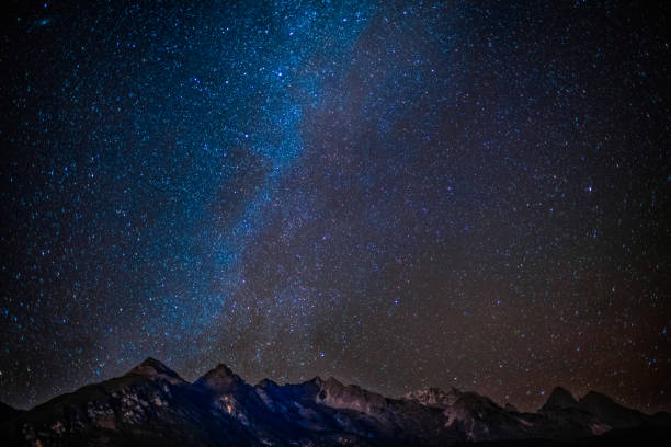 istock Northwest China - Milky Way and Starry Sky 2173904464