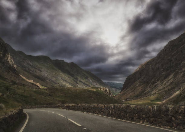 Llanberis Pass, Snowdonia National Park, Wales