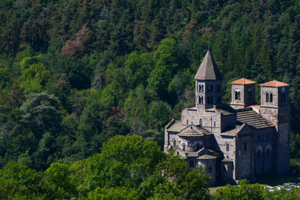 istock Saint Nectaire, Romanesque church (Puy de Dôme) 2173915216