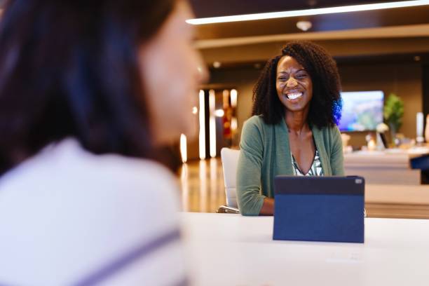 istock Two female colleagues discussing a new project 2173915272