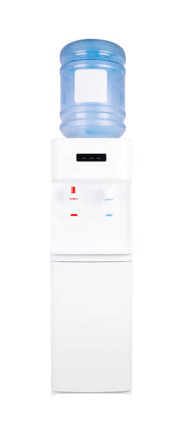 istock Modern water cooler dispensing cold and hot water 2173916359