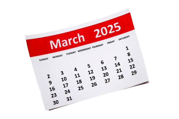 istock March 2025 Calendar 2173917566