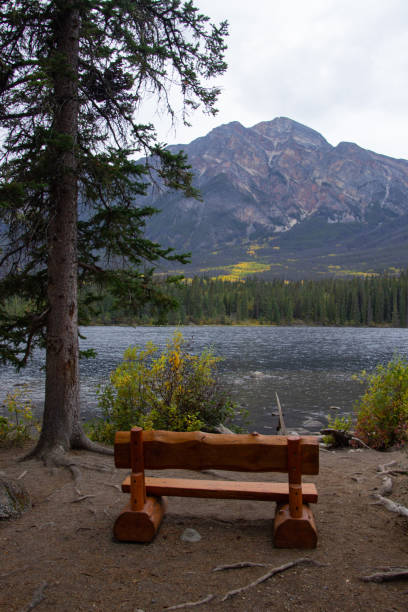 istock Pyramid mountain seen from Pyramid lake 2173934277
