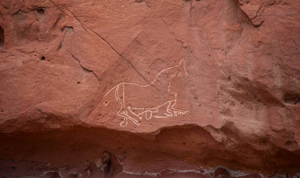 istock Yinshan Rock painting 2173936654