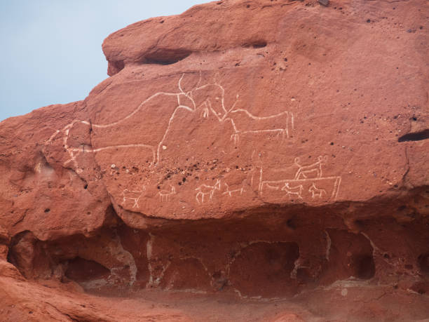 istock Yinshan Rock painting 2173936698