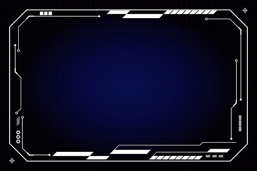 Control Panel Abstract Modern Technology Futuristic Interface Hud Ui ...