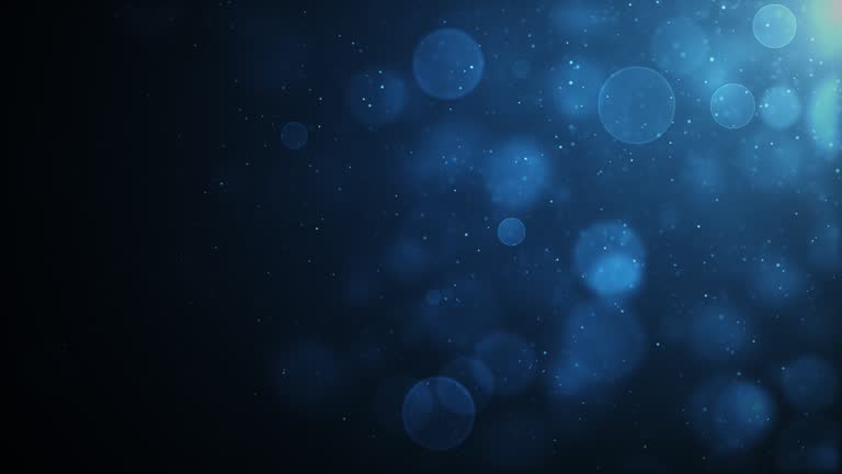 Abstract Glitter Background - Bokeh, Shallow Depth Of Field, Selective Focus - Loopable