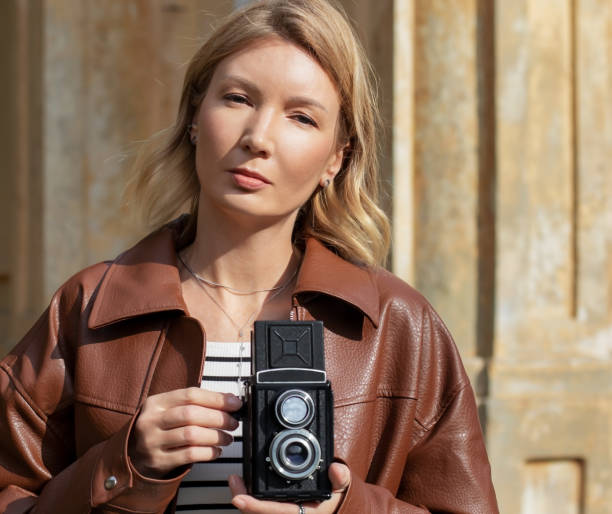istock Woman photographer portrait 2173950965