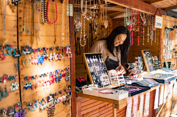 istock Handmade jewelry collection 2173958391