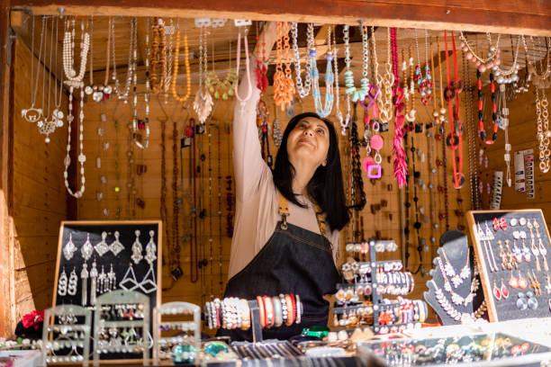 istock Market stall of sparkle 2173959571