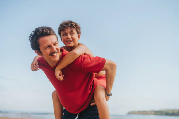istock Portrait of father and son 2173962084