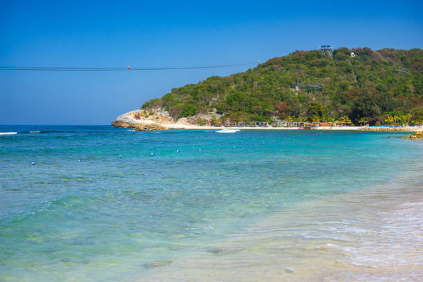 Labadee exotic tropical beach, Haiti, Caribbean Sea