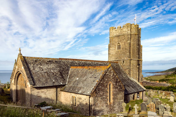 istock Saint Werburgh's Church, Wembury 2173966524