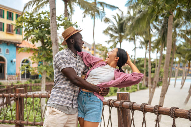 istock Joyful Couple by the Seaside 2173972810