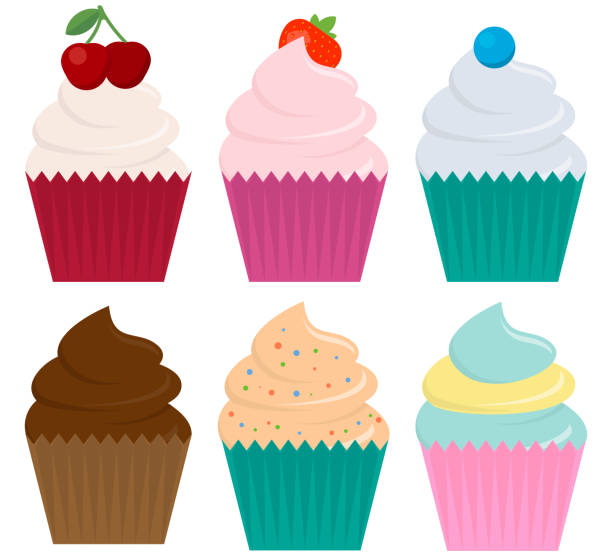 Toppings Collection 420+ Toppings For Cupcakes Stock Photos, Pictures & Royalty-Free Images ...