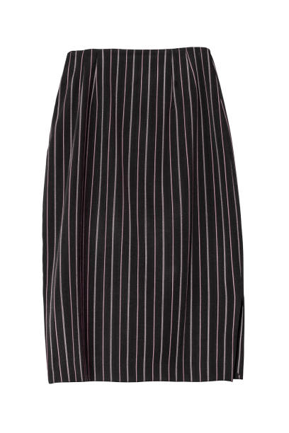 istock Striped skirt isolated 2173982245