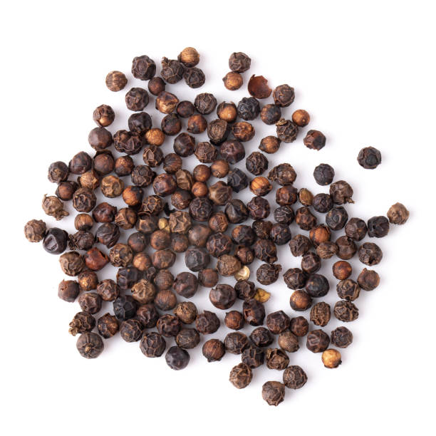 istock Black pepper isolated on a white background 2173985813