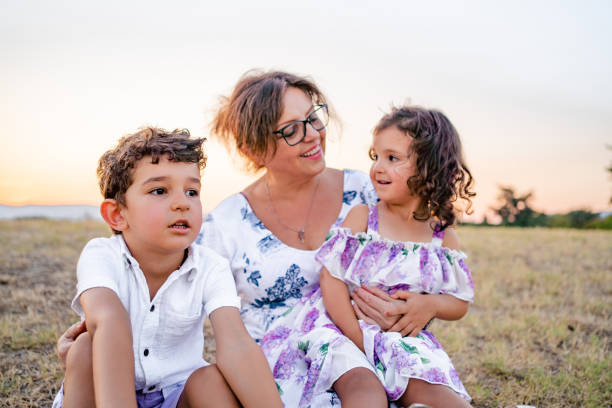 istock Grandma with her grandchildren 2173985981
