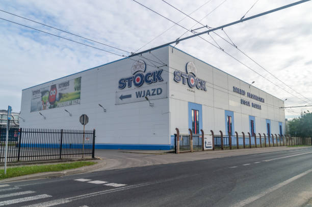 Production plant Stock Spirits Group. Lublin, Poland - August 3, 2024: Production plant Stock Spirits Group. cvc stock pictures, royalty-free photos & images