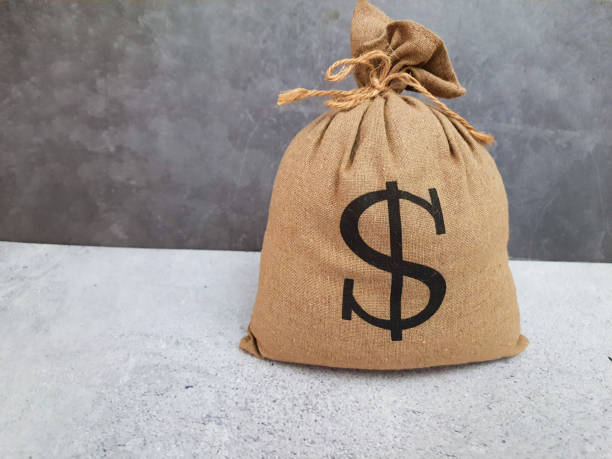 istock Bag of money 2174000250