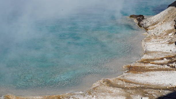 istock Crystal Clear Blue Thermal Spring in Yellowstone National Park 2174004492