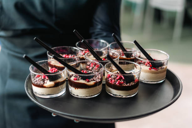 istock Elegant Dessert Cups with Chocolate and Pomegranate 2174006840