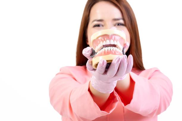 Smile of an orthodontist