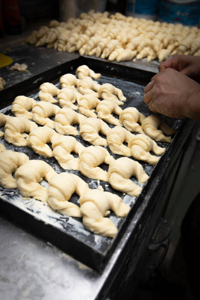 istock Tray of croissants. 2174014948