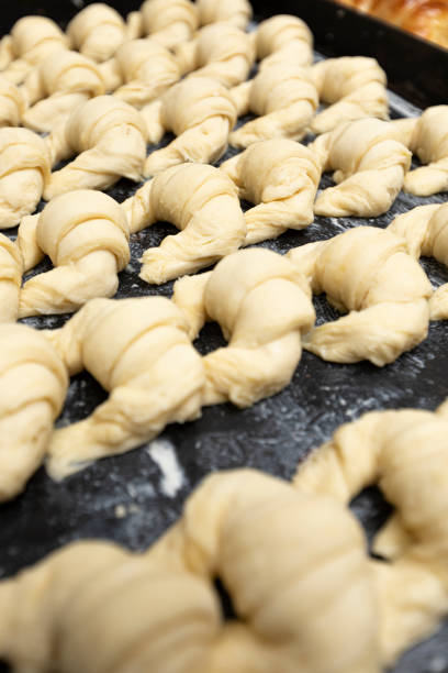 istock Tray of croissants. 2174014960