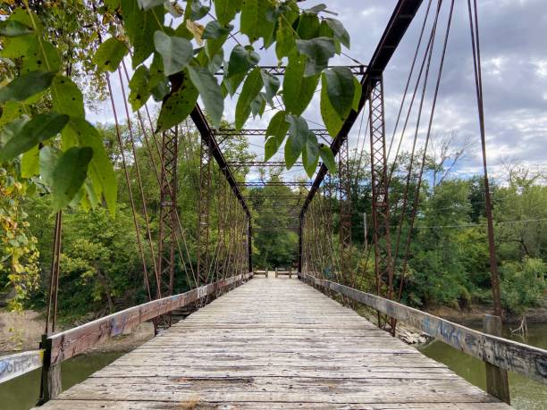 istock Three Bridges County Park in Marshalltown,  Iowa 2174018320