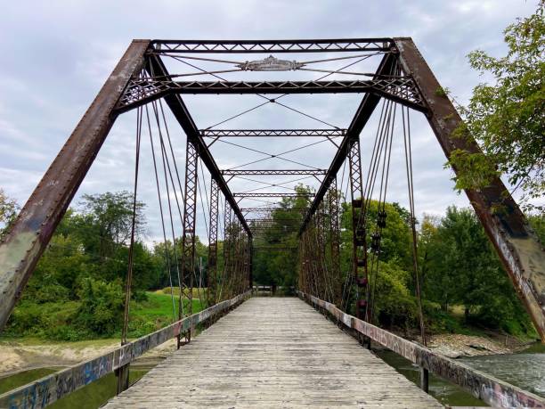 istock Three Bridges County Park in Marshalltown,  Iowa 2174018502