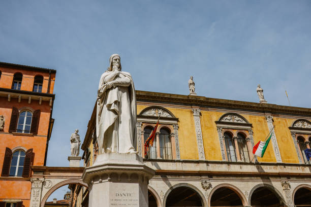 istock Dante monument in Verona, Italy 2174022224