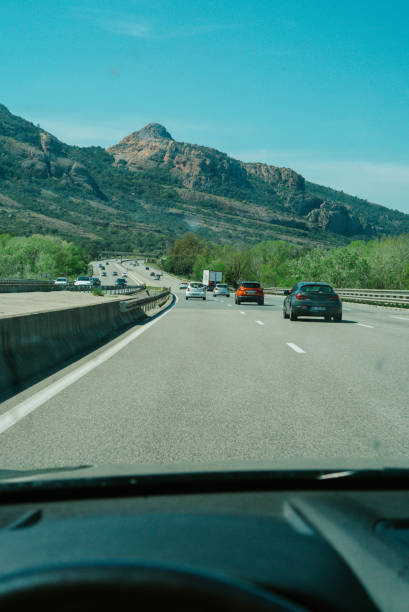 istock Highway towards Barcelona 2174023685