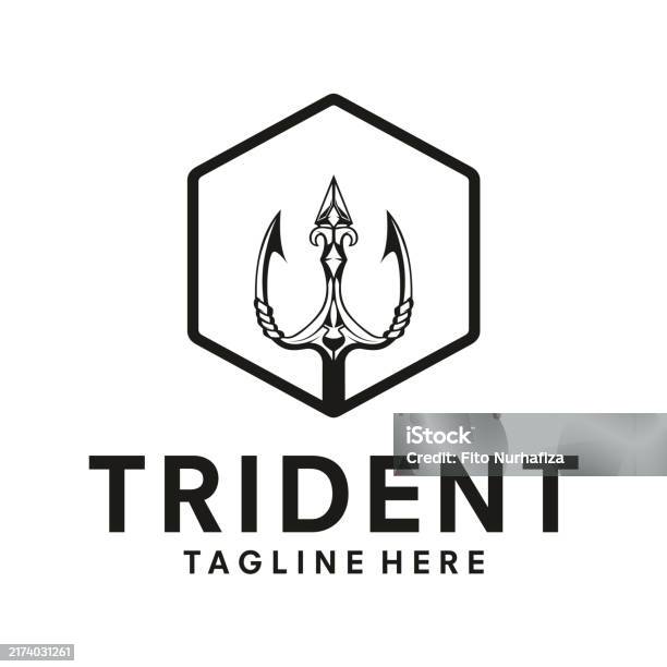 Trident R Logo Trident Logo Vector Template Illustration Design Stock Illustration ...