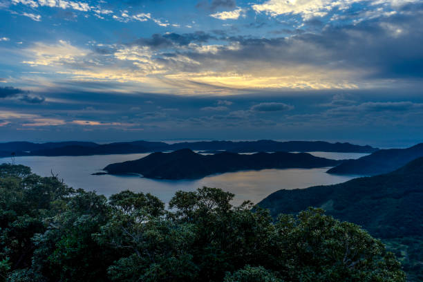 istock Sunrise over Amami Oshima seen from the mountains 2174041554