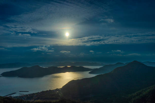istock Sunrise over Amami Oshima seen from the mountains 2174041585
